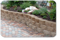 concrete feature wall