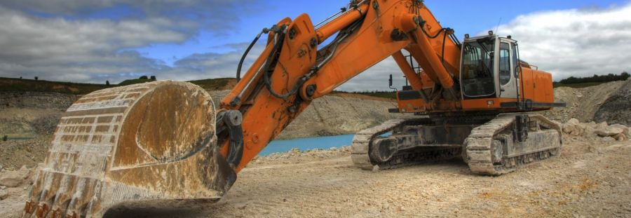 Digging machinery belonging to our Auckland excavators