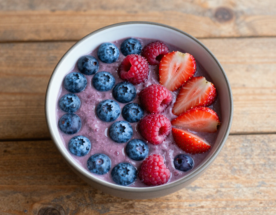 Smoothie Protéiné aux Baies