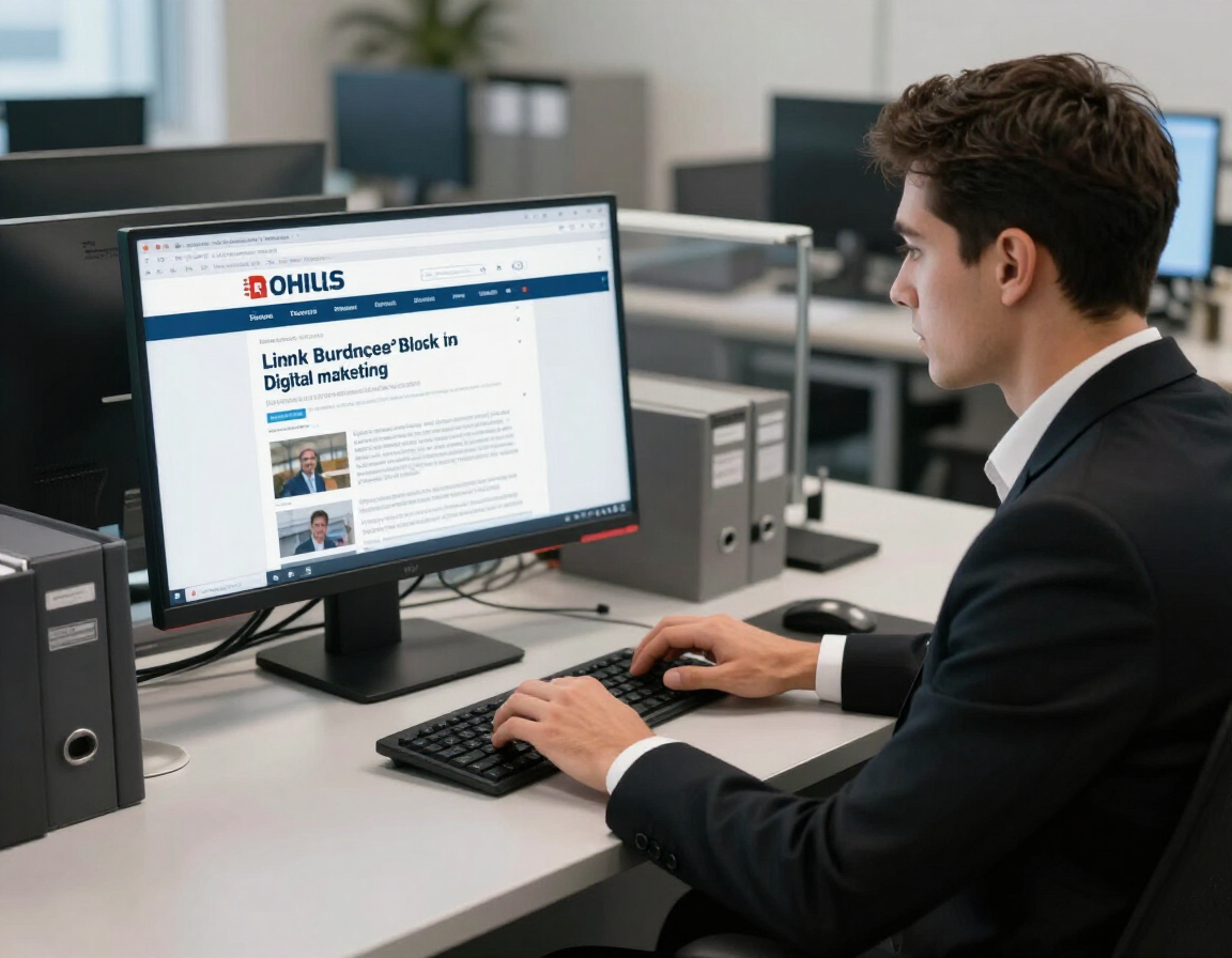 Backlink building strategy showing high-authority link sources for local SEO