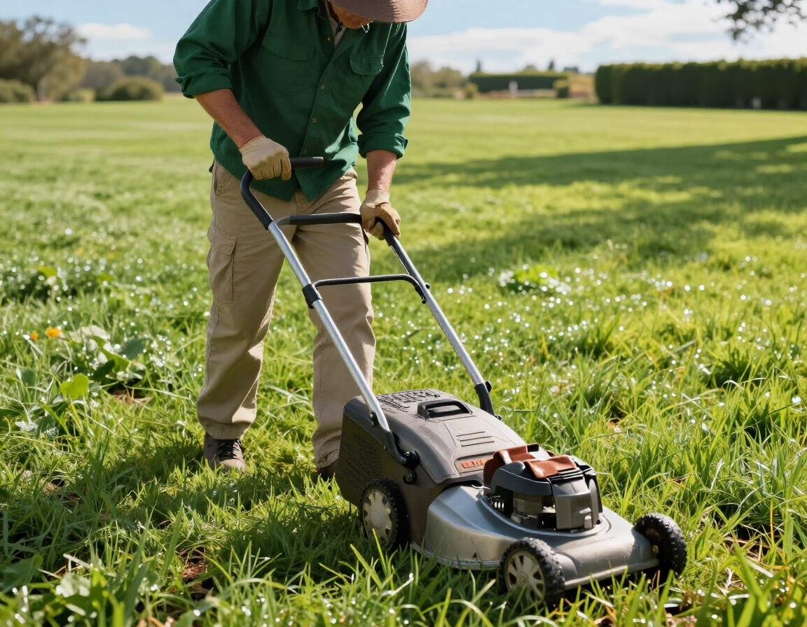 Professional lawn care service