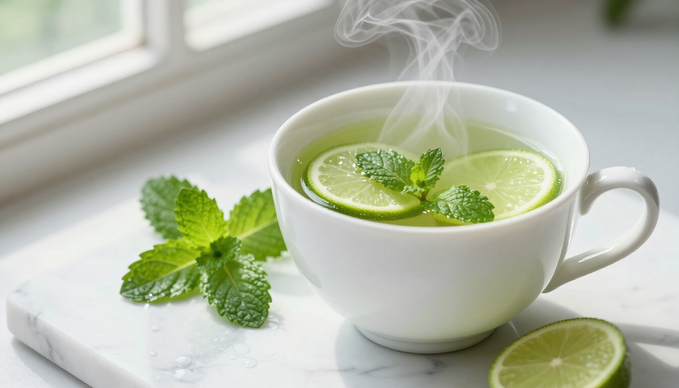 Thé Vert Menthe & Citron Vert
